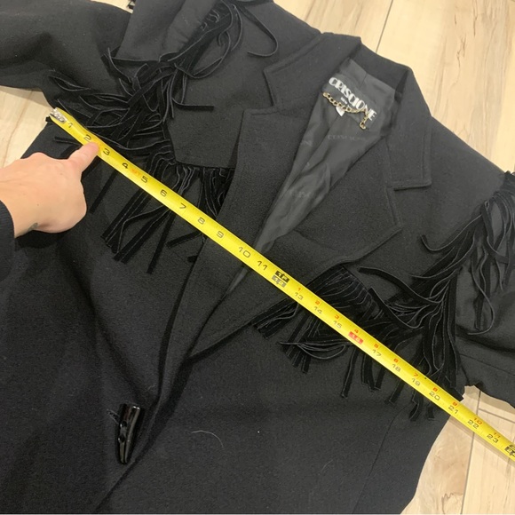 VINTAGE CRISCIONE Fringe Blazer - Picture 10 of 11